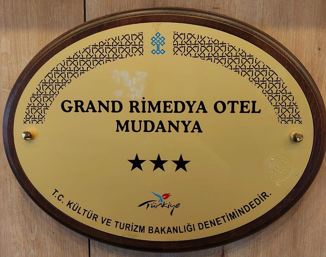 Grand Rimedya Hotel Mudanya Bursa Zewnętrze zdjęcie